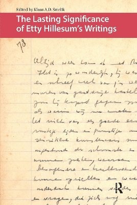 Lasting Significance of Etty Hillesum's Writings