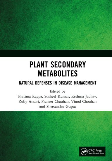 Pratima Raypa, Susheel Kumar, Reshma Jadhav, Zuby Ansari, Praneet Chauhan, Vinod Chouhan, Sheetanshu Gupta - Plant Secondary Metabolites, Inbunden