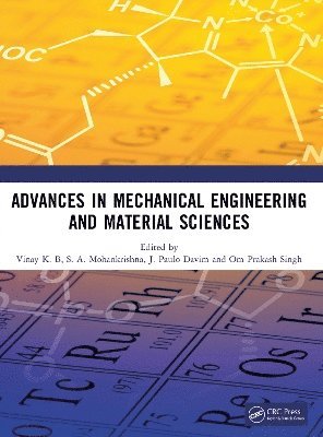 bokomslag Advances in Mechanical Engineering and Material Sciences