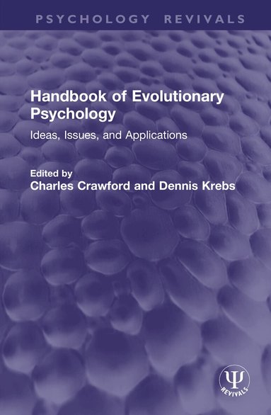 Charles Crawford, Dennis L. Krebs - Handbook of Evolutionary Psychology, Inbunden