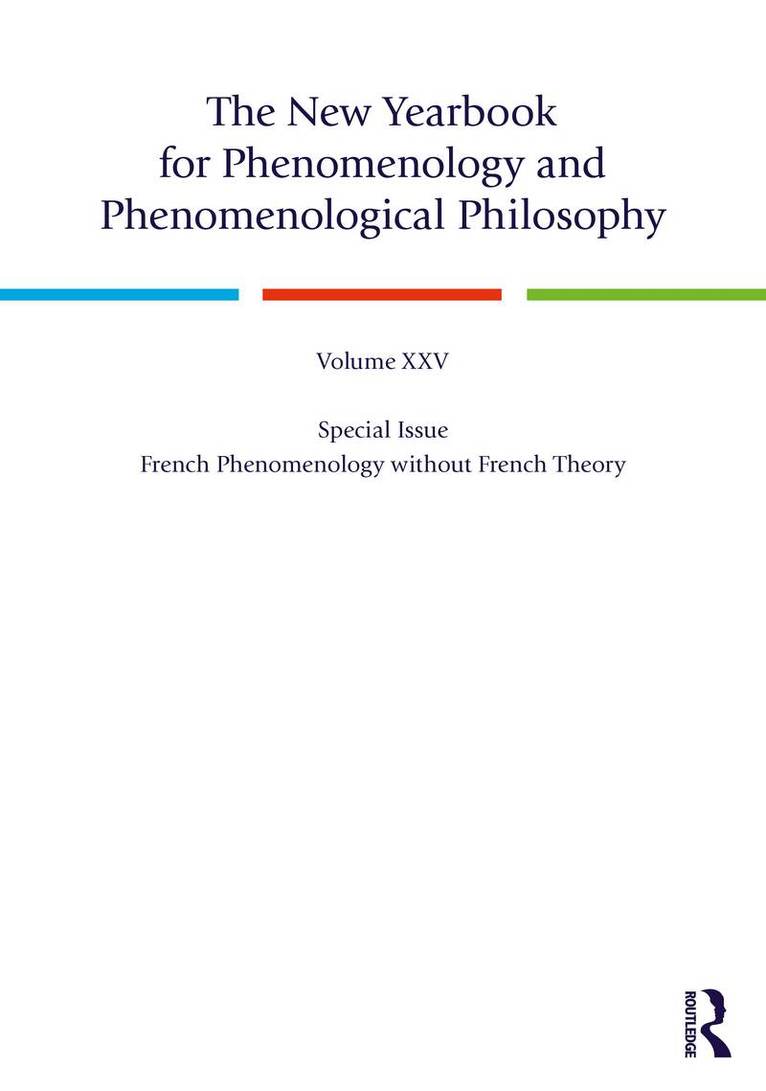 Burt Hopkins, Daniele De Santis - New Yearbook for Phenomenology and Phenomenological Philosophy, Inbunden