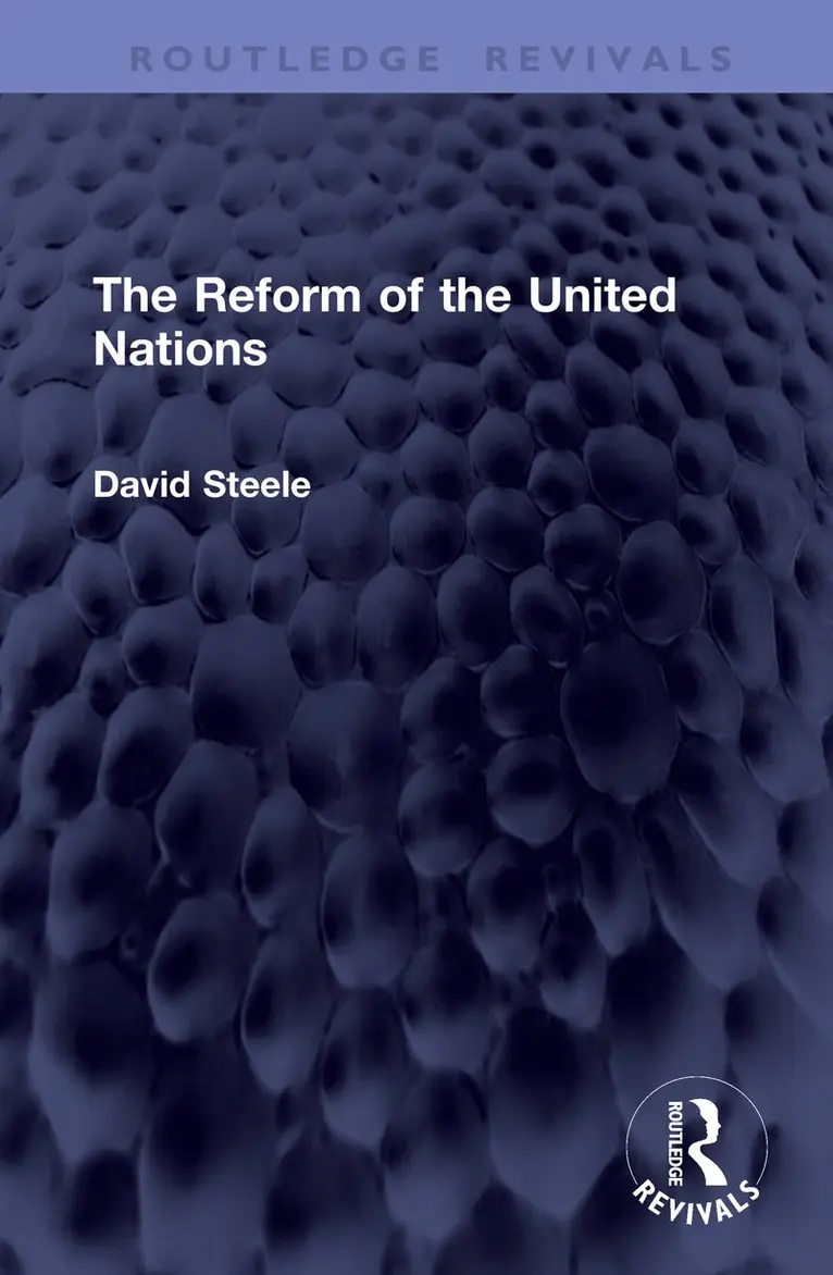 David Steele - Reform of the United Nations, Inbunden. Tillgänglighet: Kommande