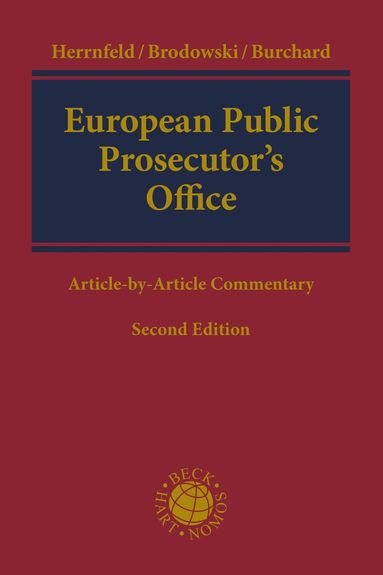 Hans-Holger Herrnfeld, Dominik Brodowski, Christoph Burchard - European Public Prosecutor's Office, Inbunden