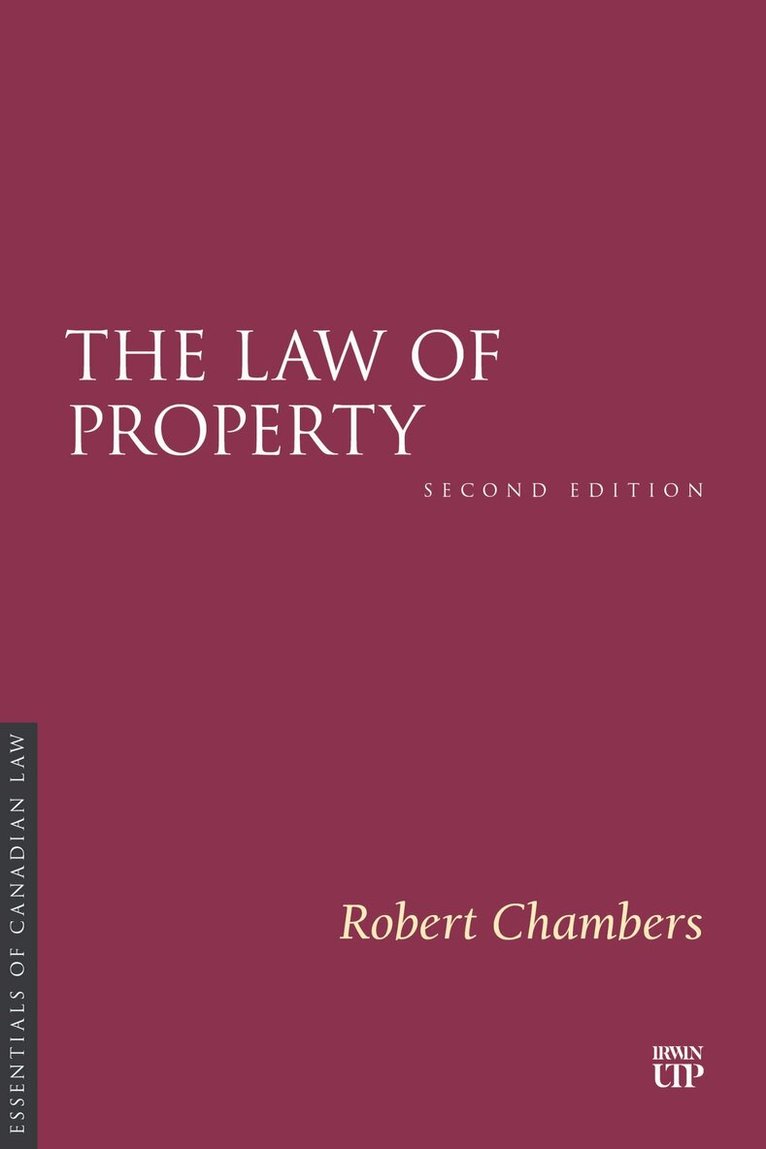 Robert Chambers - Law of Property, Häftad