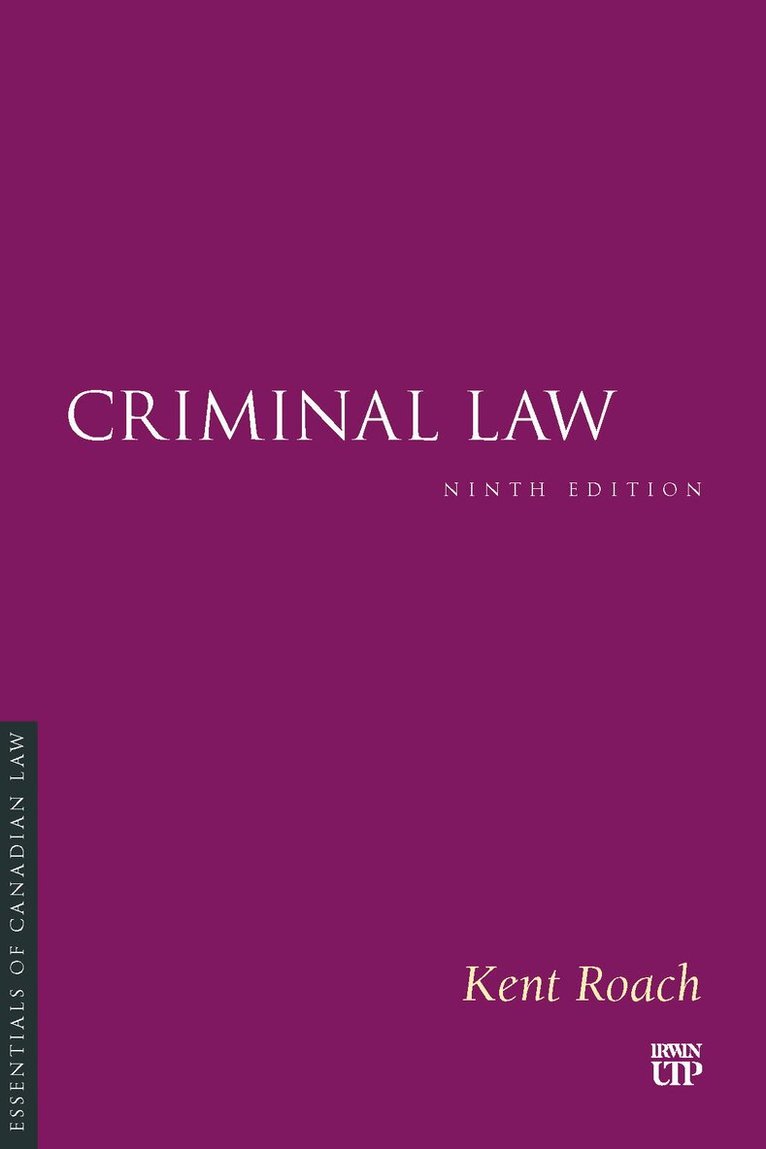 Kent Roach - Criminal Law, Häftad