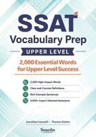 Thomas Dalton, Jonathan Lexwell - SSAT Vocabulary Prep (Upper Level), Häftad