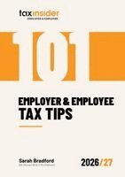 Sarah Bradford - 101 Employer and Employee Tax Tips 2026/27, Häftad