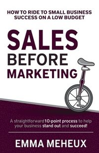 bokomslag Sales Before Marketing