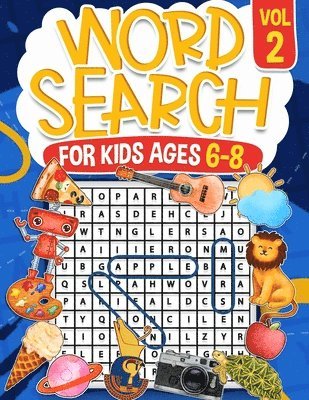 bokomslag Word Search for Kids Ages 6-8 Volume 2