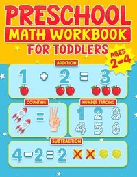 bokomslag Preschool Math Workbook for Toddlers Ages 2-4