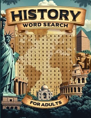 RR Publishing - History Word Search For Adults, Häftad