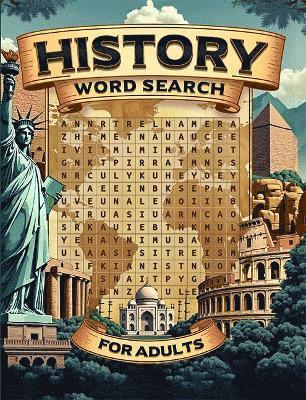 bokomslag History Word Search For Adults