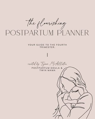 bokomslag Flourishing Postpartum Planner