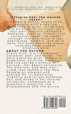 Thanh Dinh - Salt & Ashes, Häftad