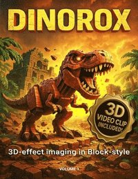 bokomslag Dinorox: 3D Dinosaur block style for kids