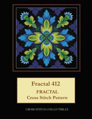 bokomslag Fractal 412: Fractal Cross Stitch Pattern