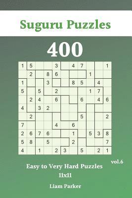 bokomslag Suguru Puzzles - 400 Easy to Very Hard Puzzles 11x11 vol.6