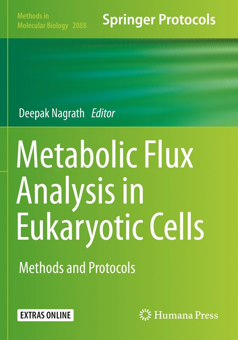 Deepak Nagrath - Metabolic Flux Analysis in Eukaryotic Cells, Häftad