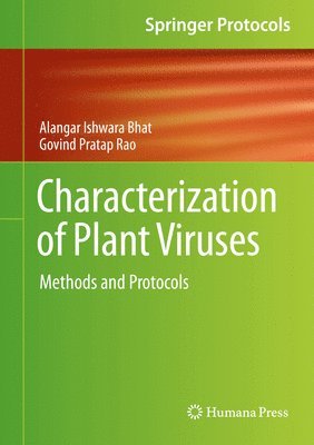 Alangar Ishwara Bhat, Govind Pratap Rao - Characterization of Plant Viruses, Inbunden