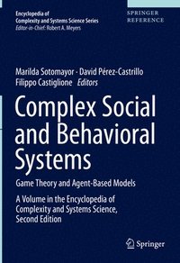 bokomslag Complex Social and Behavioral Systems