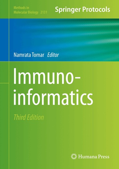 Namrata Tomar - Immunoinformatics, Inbunden