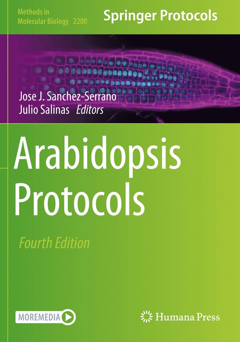Jose J. Sanchez-Serrano, Julio Salinas - Arabidopsis Protocols, Häftad