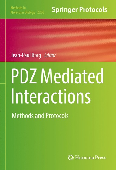 bokomslag PDZ Mediated Interactions