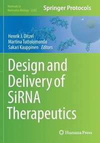 bokomslag Design and Delivery of SiRNA Therapeutics