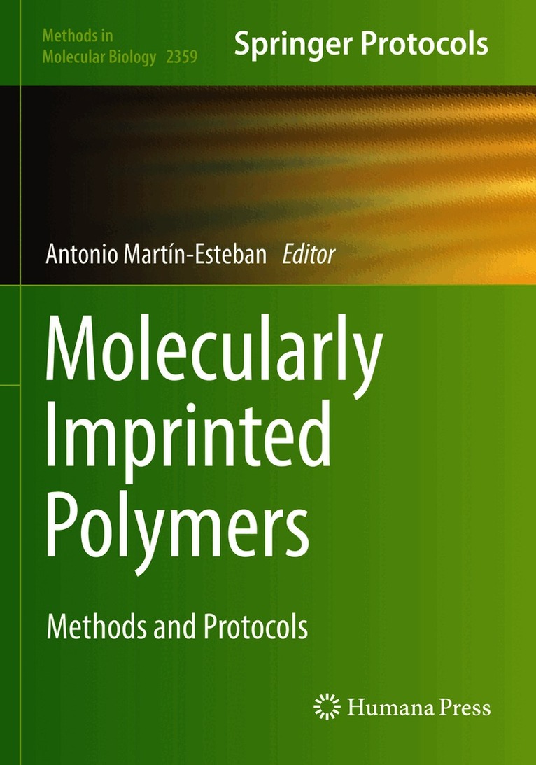 Antonio Martín-Esteban, Antonio Martin-Esteban - Molecularly Imprinted Polymers, Häftad
