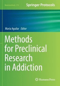 bokomslag Methods for Preclinical Research in Addiction