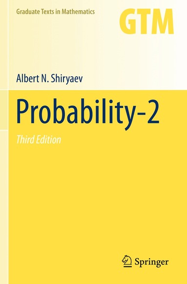 Albert N. Shiryaev - Probability-2, Häftad