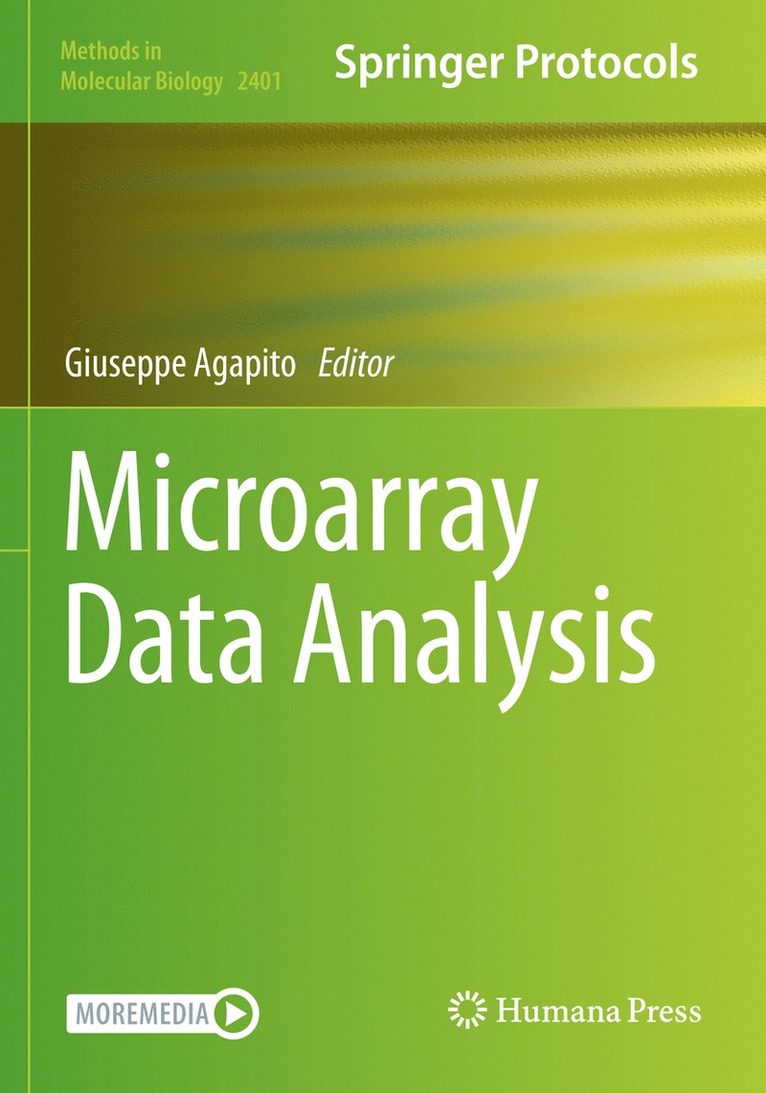 Giuseppe Agapito - Microarray Data Analysis, Häftad