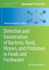 bokomslag Detection and Enumeration of Bacteria, Yeast, Viruses, and Protozoan in Foods and Freshwater