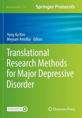 bokomslag Translational Research Methods for Major Depressive Disorder