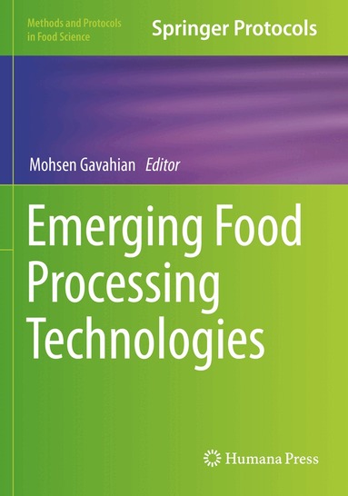 Mohsen Gavahian - Emerging Food Processing Technologies, Häftad