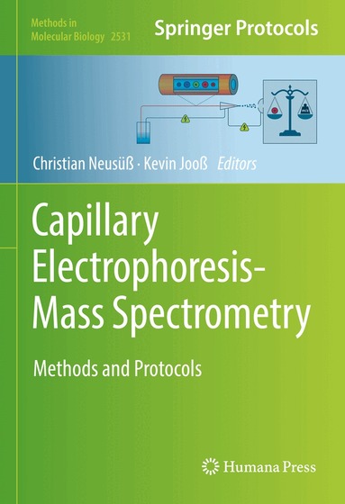 Christian Neusüß, Kevin Jooß - Capillary Electrophoresis-Mass Spectrometry, Inbunden