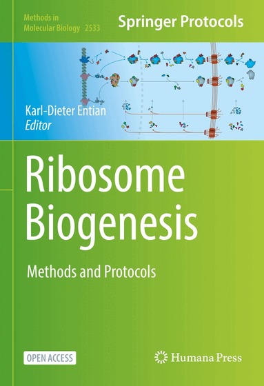 Karl-Dieter Entian - Ribosome Biogenesis, Inbunden