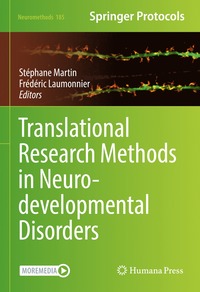 bokomslag Translational Research Methods in Neurodevelopmental Disorders
