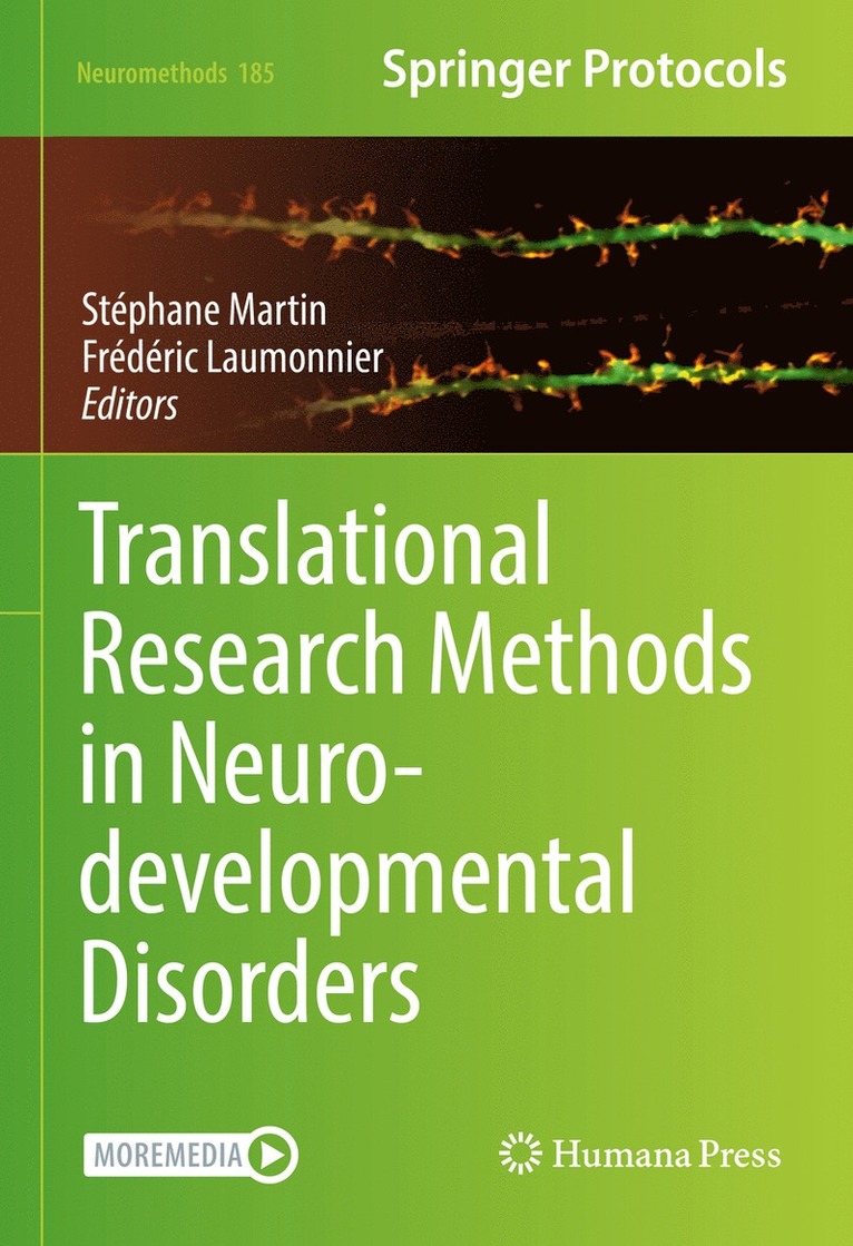 Translational Research Methods in Neurodevelopmental Disorders