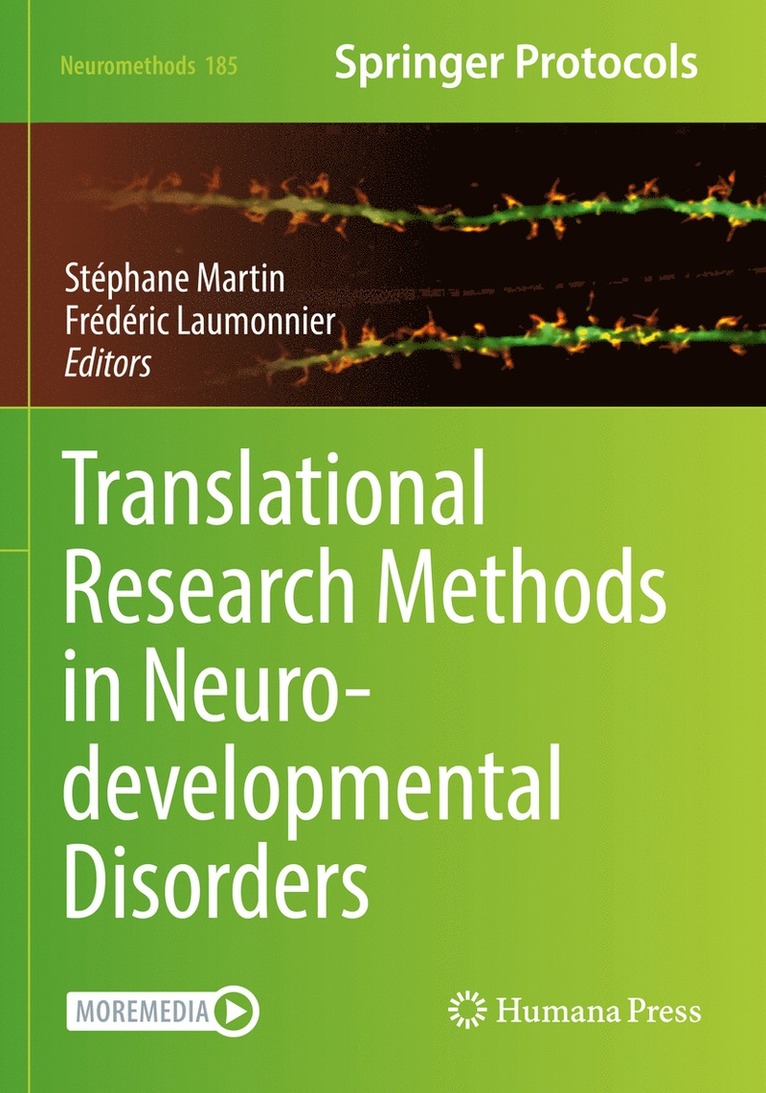 Translational Research Methods in Neurodevelopmental Disorders