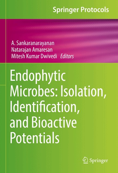 A. Sankaranarayanan, Natarajan Amaresan, Mitesh Kumar Dwivedi - Endophytic Microbes: Isolation, Identification, and Bioactive Potentials, Inbunden