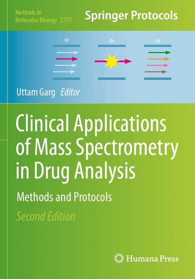 Uttam Garg - Clinical Applications of Mass Spectrometry in Drug Analysis, Häftad