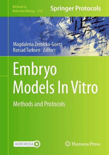 Magdalena Zernicka-Goetz, Kursad Turksen - Embryo Models In Vitro, Inbunden