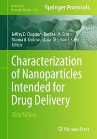 bokomslag Characterization of Nanoparticles Intended for Drug Delivery