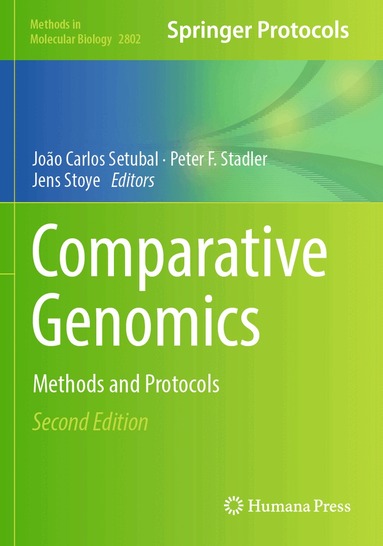 João Carlos Setubal, Peter F. Stadler, Jens Stoye - Comparative Genomics, Häftad