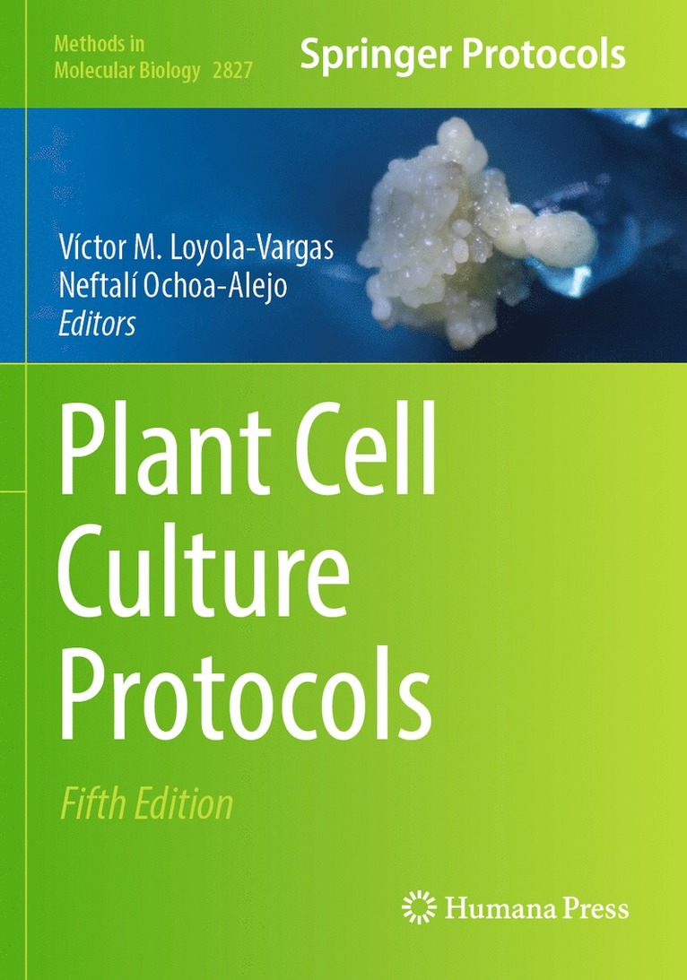 Víctor Loyola-Vargas, Neftalí Ochoa-Alejo - Plant Cell Culture Protocols, Häftad