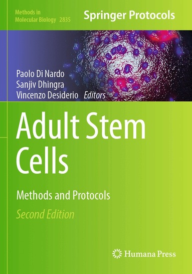 Paolo Di Nardo, Sanjiv Dhingra, Vincenzo Desiderio - Adult Stem Cells, Häftad