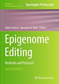 bokomslag Epigenome Editing: Methods and Protocols