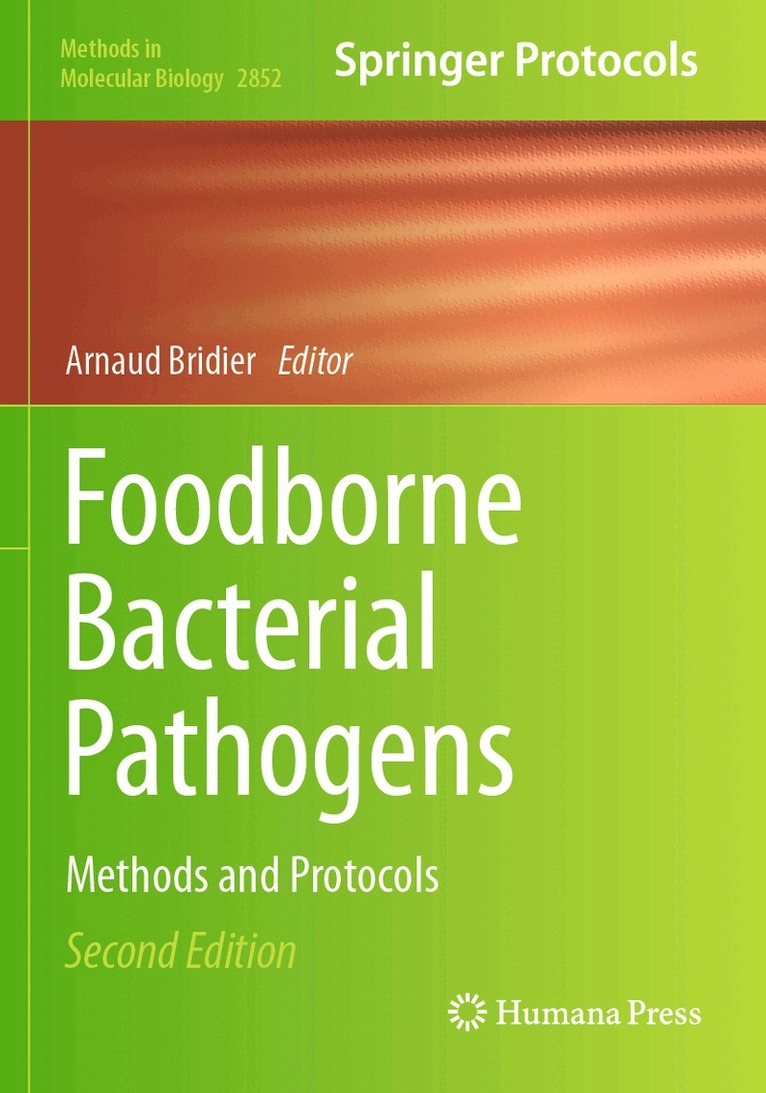 Arnaud Bridier - Foodborne Bacterial Pathogens, Häftad