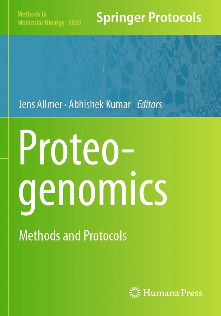 Jens Allmer, Abhishek Kumar - Proteogenomics, Häftad